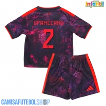 Camisa de time de futebol Bayern Munich Dayot Upamecano #2 Replicas 3º Equipamento Infantil 2026-27 Manga Curta (+ Calças curtas)